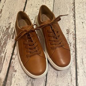 Patina Leather Sneakers